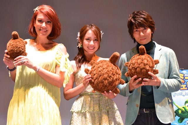 羽多野渉＆鈴木あきえ＆LiLiCo、カメになりきったアフレコを振り返る