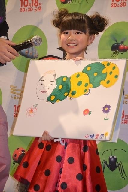 「キャイ～ン」ウド鈴木＆天野ひろゆき、小林星蘭ちゃんと谷花音ちゃんからの似顔絵に大喜び