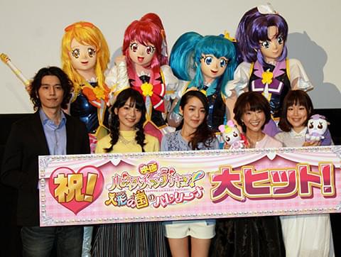 「プリキュア」10周年記念作公開に藩めぐみら声優陣も感慨深げ