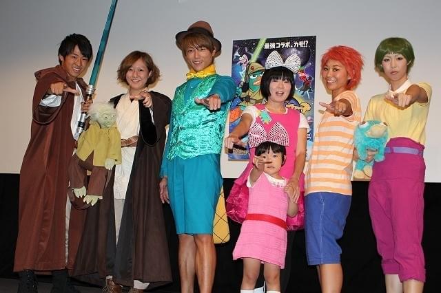 カモノハシのペリーに扮した杉浦太陽