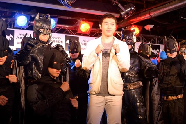 尾上松也「バットマン75周年」を祝して、ハロウィンはバットマンに？