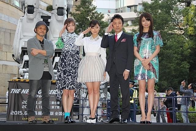 「パトレイバー」実物大イングラム、六本木に君臨 新キャスト・森カンナも登場