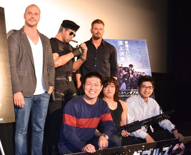 ケラン・ラッツ、「エクスペンダブルズ3」でスタローンからダメ出し？