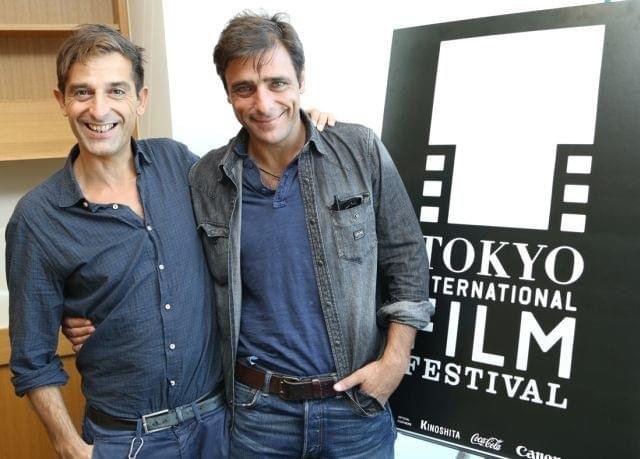 クラウディオ・ノーチェ監督(左)とアドリアーノ・ジャンニーニ