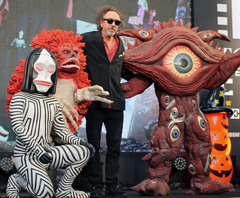 ウルトラ怪獣と対面したティム・バートン監督