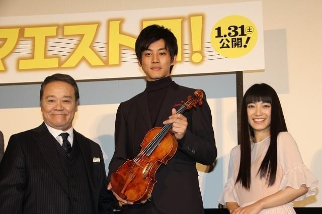 松坂桃李、11億円の名器ストラディバリウスで生演奏！