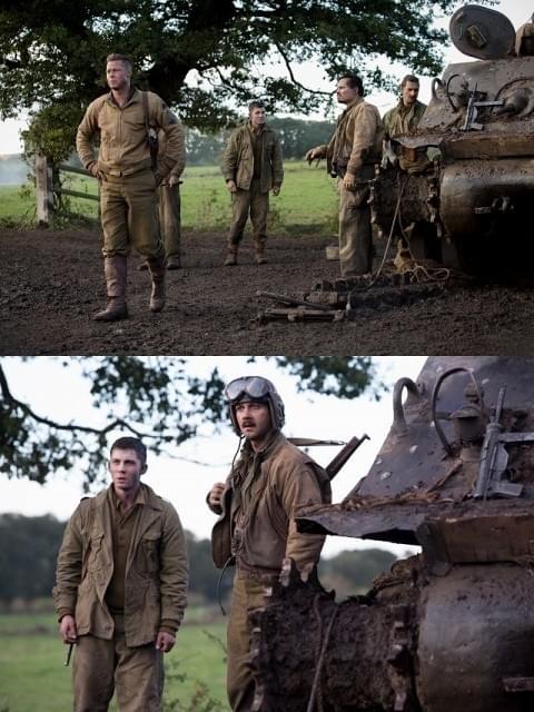 「フューリー」の緊張感に満ちたクライマックス場面の映像公開！