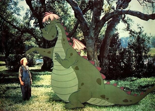 エレクトリカルパレードでもおなじみの「ピートとドラゴン」