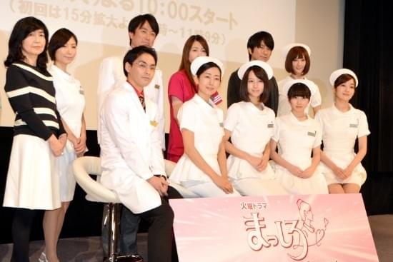 堀北真希まっしろ！志田、高梨、菜々緒らと夢の“白衣の天使”競演