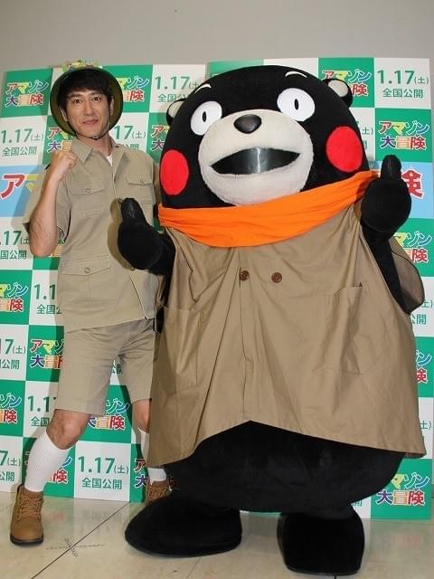 ココリコ田中、くまモンの機敏さにビックリ 「アマゾンでも生きていける」