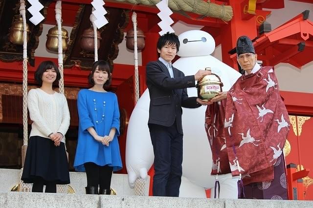 「ベイマックス」アカデミー賞受賞を祈願！日本では興収64億円突破