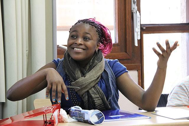 「バベルの学校」の一場面