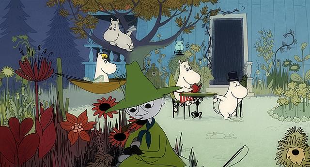 声優陣は「楽しいムーミン一家」の面々が務めた