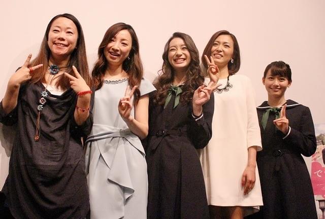 「でーれーガールズ」東京公開 足立梨花らが岡山ロケの思い出語る