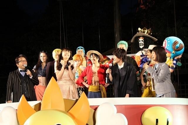 神木隆之介、松井愛莉ら「ONE PIECE」初のテーマパークに大興奮！