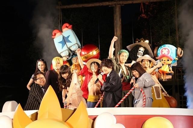 神木隆之介、松井愛莉ら「ONE PIECE」初のテーマパークに大興奮！