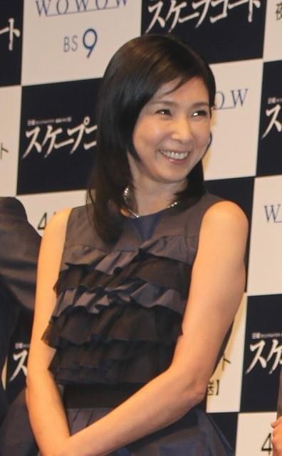 政治家役に扮した黒木瞳