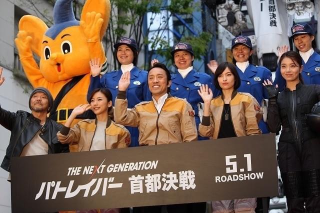 「パトレイバー」実物大イングラム、新宿に登場！