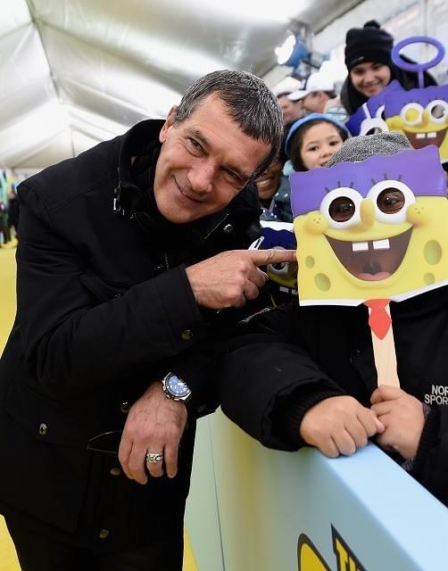 A・バンデラス、アニメと実写の融合作「スポンジ・ボブ」は「想像力をかき立てる」