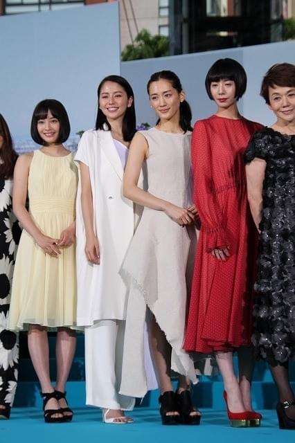 綾瀬×長澤×夏帆×すず「海街diary」4姉妹、カンヌ参加を笑顔で報告！
