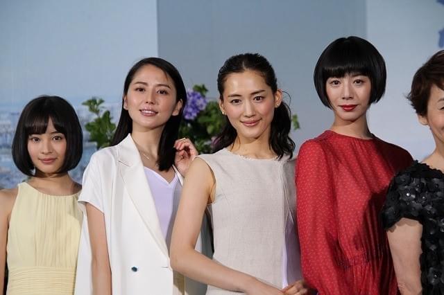綾瀬×長澤×夏帆×すず「海街diary」4姉妹、カンヌ参加を笑顔で報告！