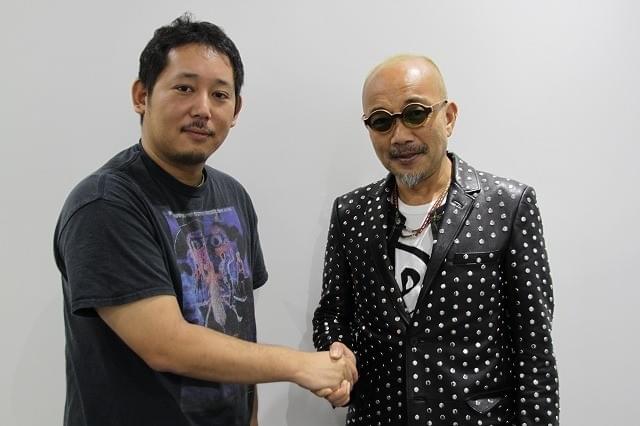 「2015年 神戸三宮映画祭」に参加した入江悠監督と竹中直人