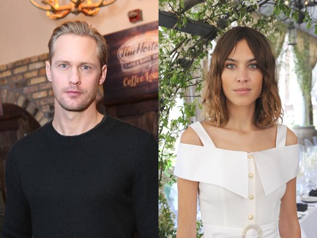 アレクサンダー・スカルスガルドとアレクサ・チャンが交際