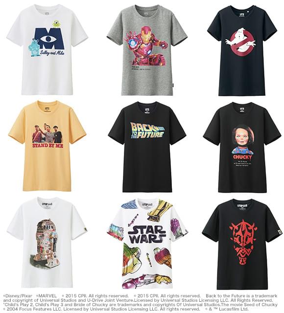 「スター・ウォーズ」「アベンジャーズ」結集！ユニクロ「UT」映画コラボTシャツ発売