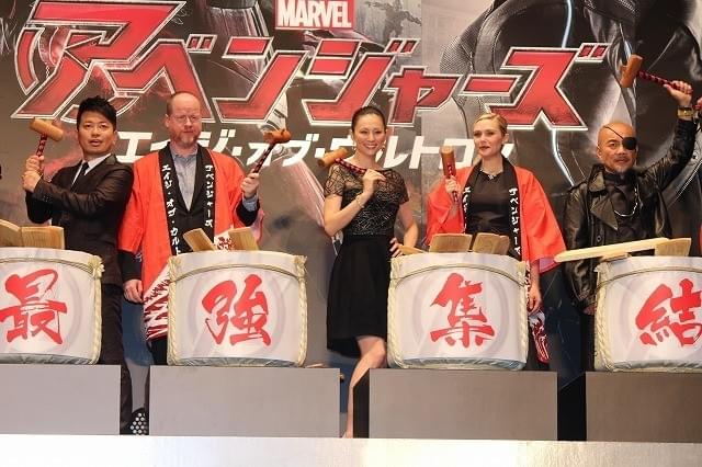 エリザベス・オルセン初来日！「アベンジャーズ」ファンに「心底楽しんで」とアピール