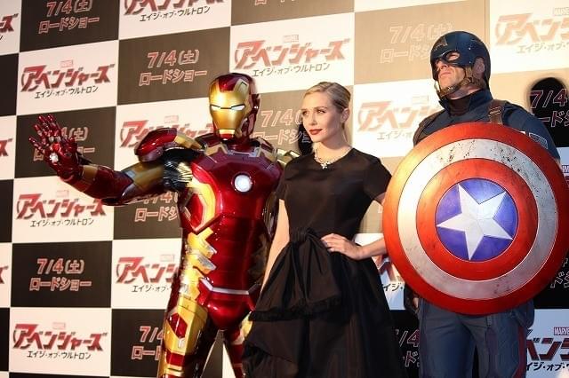 エリザベス・オルセン初来日！「アベンジャーズ」ファンに「心底楽しんで」とアピール
