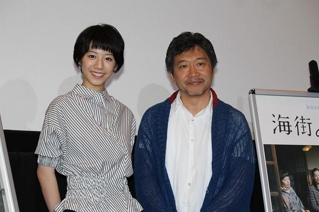 ティーチインに臨んだ是枝裕和監督と夏帆