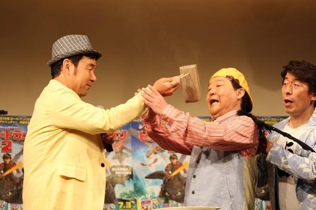 上島竜兵、元AKB48・野呂佳代に禁断のキス！女性アイドルは初で「好きになりそう」