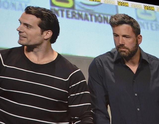 コミコンに出席したベン・ アフレック(右)とヘンリー・カビル