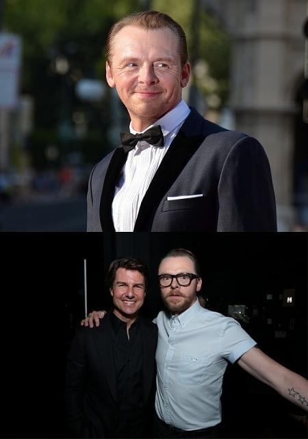 トム・クルーズと大の仲良しのサイモン・ペッグ