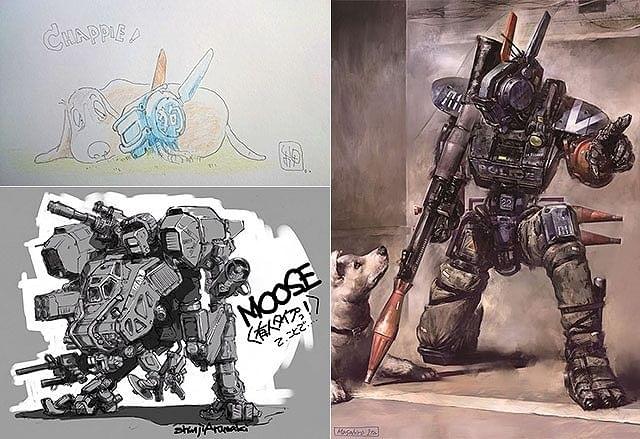 押井守、荒牧伸志、伊藤暢達！名だたるクリエイターが「チャッピー」を描き下ろし