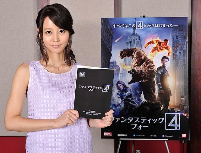 堀北真希「ファンタスティック・フォー」で実写吹き替えに初挑戦