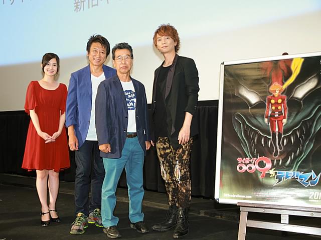 「サイボーグ009VSデビルマン」に旧シリーズ声優・井上和彦、田中亮一が感銘