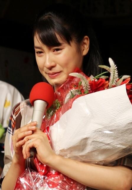 土屋太鳳、「まれ」クランクアップで大号泣！「やはり泣いてしまった」