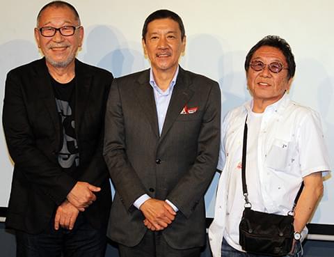 エロスを語った崔洋一監督、奥田瑛二、高橋伴明監督(左から)