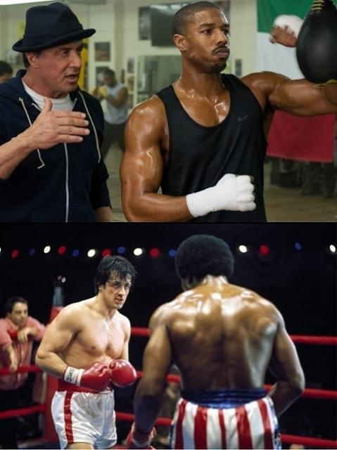 ロッキーとアドニスの絆も見どころの1つ