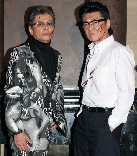 小沢仁志＆哀川翔「CONFLICT」で壮絶アクション 掛け合いでもあうんの呼吸