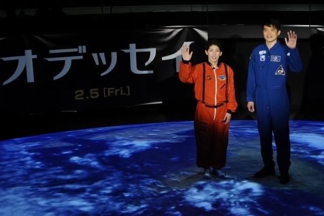 吉田沙保里選手と現役宇宙飛行士の大西卓哉さん