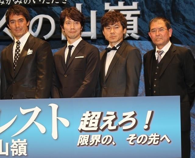 岡田准一＆阿部寛、エベレストでの意地の張り合いを告白「嘘ついてました」