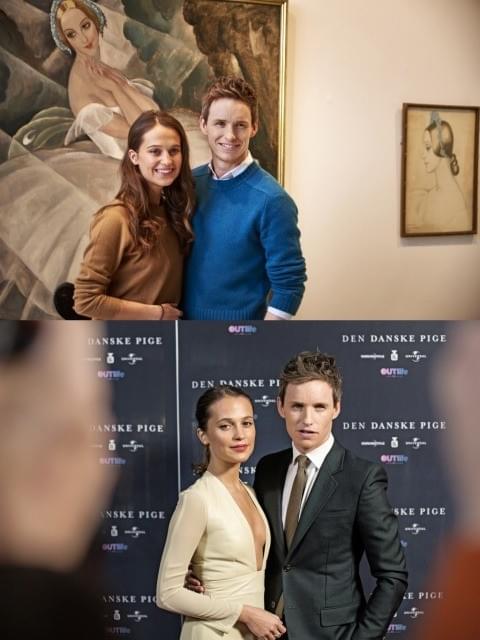 エディ・レッドメインがシックな装いで登場！「リリーのすべて」デンマークプレミア開催