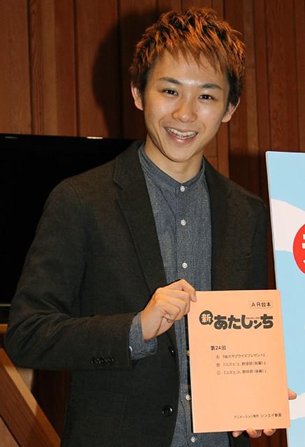 声優に初挑戦した須賀健太