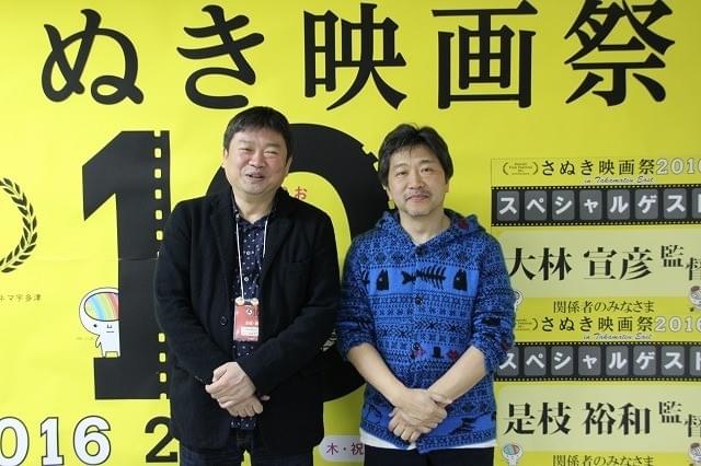 似ていると評判の是枝裕和監督と本広克行監督