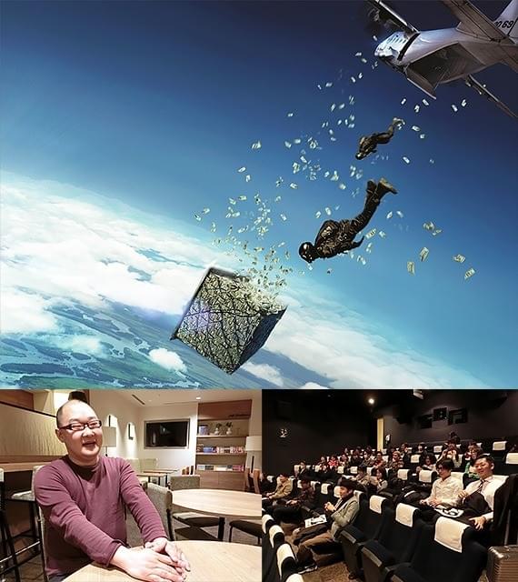 早朝6時半、出勤前にノーCG全開「X-ミッション」！“エクストリーム出社”試写会開催