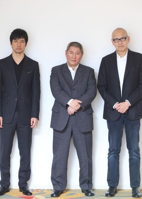 ビートたけし×ウェイン・ワン監督が目撃した、西島秀俊のうれしそうな表情