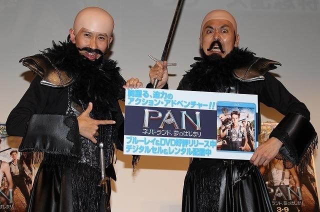 ヒュー・ジャックマンになりきったアンガールズ