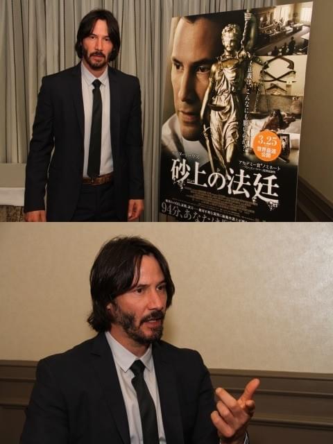 キアヌ・リーブス、「砂上の法廷」の弁護士役は「マトリックス」のネオに近い！
